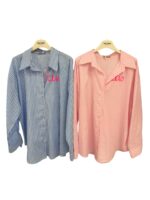 Chemise Rayée À Message “Ciao” Esprit Pop Chic – Image 5