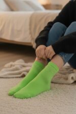 Chaussettes Strass Effet Tendance