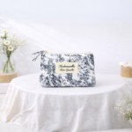 Mini Pochette Toile Imprimée Mademoiselle Rive Gauche