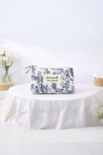 Mini Pochette Toile Imprimée Mademoiselle Rive Gauche