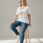 T-Shirt Grande Taille “El Club De La Vitamina D” – Esprit Soleil & Énergie Estivale