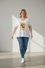 T-Shirt Grande Taille “Gelato” – Esprit Dolce Vita & Fraîcheur Gourmande