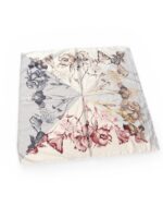 Carré Satin Imprimé Floral Élégant – Image 2