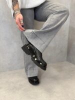 Jean Coupe Droite Évasée À Bas Structuré – Image 5