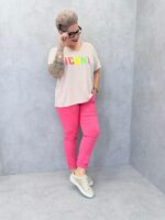 T-Shirt Grande Taille Iconic Col V Coupe Fluide – Image 5