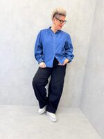 Chemise En Jean Grande Taille À Volants – Esprit Féminin & Coupe Fluide