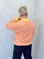 Pull Rayé Grande Taille En Maille Douce – Esprit Coloré & Coupe Confort – Image 4