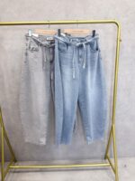 Jean Large Grande Taille Taille Élastiquée Esprit Casual Confort – Image 3