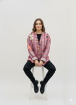 Veste Patchwork En Coton Brodé – Image 2