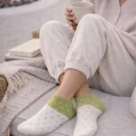 Chaussettes Courtes Fantaisie À Pois