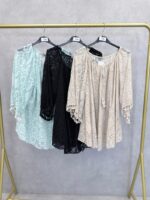 Tunique Grande Taille Dentelle Bohème Chic – Image 3