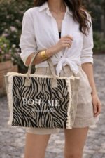 Sac Bohème À Franges Esprit Safari 100% Vegan