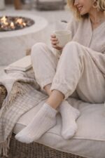 Chaussettes Côtelées Confort Essentiel