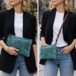 Pochette LOVE Cloutée Esprit Bohème Chic