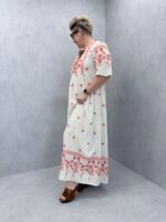 Robe Brodée en Viscose – Image 3