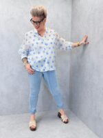 Tunique Fluide À Pois Pastel – Image 8