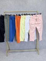 Pantalon Confort Taille Élastique Grande Taille – Image 4