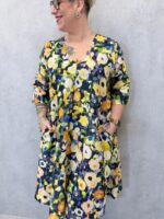 Robe Fluide Imprimé Fleuri Artistique – Élégance Légère & Esprit Bohème – Image 6