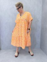 Robe Longue Léopard en Gaz de Coton