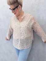 Tunique Fluide À Imprimé Fleuri Délicat – Image 6