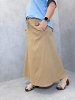 Jupe Longue En Coton Taille Unique – Confort Fluide & Élégance Décontractée – Image 5