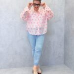 Tunique Fluide À Pois Pastel