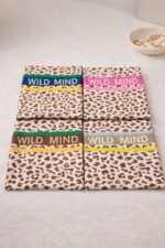 Foulard Triangle Imprimé Léopard Wild Mind