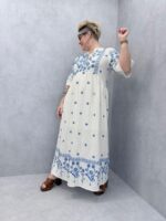 Robe Brodée en Viscose – Image 5