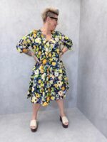 Robe Fluide Imprimé Fleuri Artistique – Élégance Légère & Esprit Bohème – Image 5