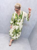 Robe Longue Abstraite – Image 7