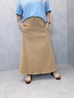 Jupe Longue En Coton Taille Unique – Confort Fluide & Élégance Décontractée – Image 6