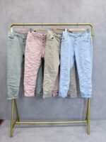 Jean Stretch Effet Froissé Boutonné – Coupe Confort Moderne – Image 2