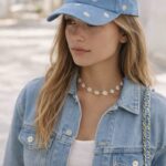 Casquette Brodée Fleurs