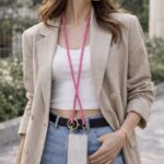 Cordon Téléphone Tressé Multi-Couleurs