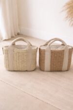 Sac Effet Paille Avec Sangle – Image 2