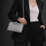 Pochette Bijou Strass Et Perles Effet Couture SoiréeV