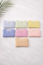 Pochette Rayée “Amour” Esprit Frais Et Estival