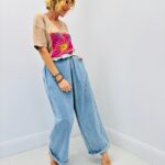 T-Shirt Col V Tulum Is Sunny En Coton