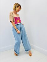 T-Shirt Col V Tulum Is Sunny En Coton