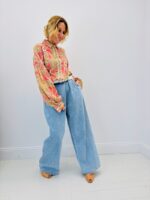 Chemise Brodée Florale Betina En Lin Et Viscose – Image 4