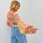 Chemise Brodée Florale Betina En Lin Et Viscose