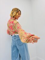 Chemise Brodée Florale Betina En Lin Et Viscose – Image 5