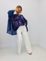 Tunique Bohème Brodée À Motifs Bandana – Image 4