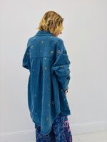 Veste Denim Oversize À Rivets Décoratifs – Image 3