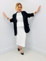 Blazer Structuré À Épaulettes – Esprit Tailleur – Image 2