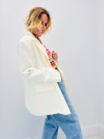 Blazer Structuré Élégant Coupe Moderne