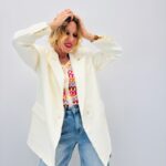 Blazer Structuré Élégant Coupe Moderne