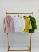 T-Shirt Avec Foulard Dentelle – Image 2