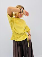 T-Shirt Avec Foulard Dentelle