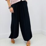 Pantalon Fluide Resserré Aux Chevilles